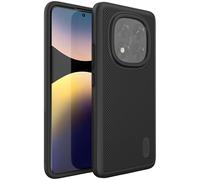 TUDIA DualShield Grip Designed for Xiaomi Redmi Note 14 Pro Plus / 14 Pro+ 5G Case (2025), [MergeGrip] Military Grade Dual Layer Shockproof Tough Heavy Duty Protective Phone Cover (Matte Black)