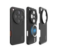 TUDIA MergeGrip Designed for Oppo Find X9 Ultra Case (2026), [Magsafe Compatible] Military Grade Drop Tested Dual Layer Rugged Heavy Duty Shockproof Protective Phone Cover (Matte Black)