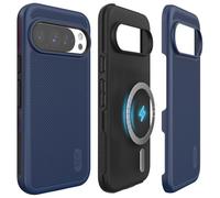 TUDIA MergeGrip for Google Pixel 10 & Pixel 10 Pro Case (2025) - [Magsafe Compatible] Military Grade Drop Tested Dual-Layer Rugged Shockproof Heavy Duty Protective Phone Cases (Indigo Blue)