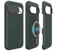 TUDIA MergeGrip for Google Pixel 10 & Pixel 10 Pro Case (2025) - [Magsafe Compatible] Military Grade Drop Tested Dual-Layer Rugged Shockproof Heavy Duty Protective Phone Cases (Pine Green)