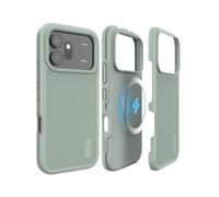 TUDIA MergeGrip [MagSafe Compatible] Designed for Honor 600/600 Pro Case (2026), [Military Grade Drop Tested] Dual Layer Slim Rugged Heavy Duty Shockproof Protective Phone Cover - Green Lily
