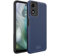 TUDIA MergeGrip [Military Grade] Designed for Motorola Moto E14 / G04 / G24 / G04s Case, [Drop Tested] Dual Layer Shockproof Slim Rugged Tough Heavy Duty Protective Phone Cases (Indigo Blue)