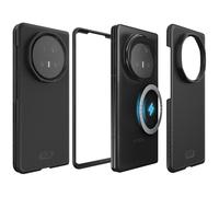 TUDIA MergeGrip V2 Compatible with Honor Magic V5 5G (2025) Phone Case [MagSafe Compatible] Dual Layer Protection Shockproof Rugged Grip Heavy Duty Cover (Matte Black)