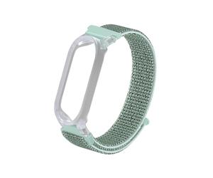 TUDIA Snap On PC Case with Adjustable Nylon Hook & Loop Wristband Compatible with PLAUD NotePin AI Voice Recorder [for 5.5"-8.7" Wrists] Comfort Lightweight Strap Secure Accessories (Green)