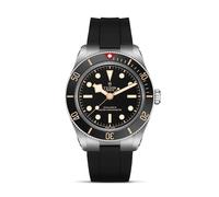 TUDOR Black Bay 58 Black Dial & Black Rubber Strap Watch