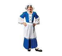 Tudor Girls Blue Fancy Dress Costume age 7-9