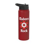 Tudor History English British Monarchs Kings Or Queens Stainless Steel Insulated Water Bottle