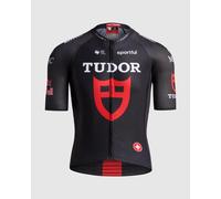 Tudor Pro Cycling Team 2026 Supernova Short Sleeve Jersey Black Red - XL