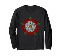 Tudor rose, British crown T-Shirt Long Sleeve T-Shirt