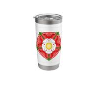Tudor Rose King Henry VIII Anne Boleyn British History Stainless Steel Insulated Tumbler