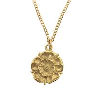 Tudor Rose Pendant - Gold Plated - Tudor Jewellery