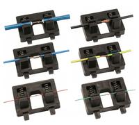 Tueascallk 6-Pack Portable Cable Soldering Assist Stands, Soldering Station Helper, Can Hold Cables Up to 0.3 Inches, 2.7"(L) x 2.3"(W) x 1"(H)