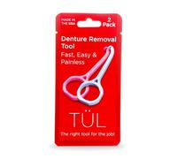 TÜL For Dentures Denture Removal Tool Made in the USA Variety 2 Pack Top Accessories