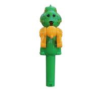 Tuelaly Fun Party Favor for Children Cute Dinosaur Design Toy Sure Here's A Product Title Listing Lollipop Holder Cartoon Plastic Candy Storage Kid-friendly Green