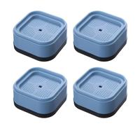 Tuelaly Home Appliance Support Furniture Stacking Solution 4/8pcs Riser Set Stackable Washing Machine with Anti-slip Pad Shock-absorbing Floor Protection 4pcs