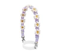 Tuelaly Water Bottle Handle Strap - Handmade Flower Sling Holder Carrier Lanyard Cup Accessories Compatible with 16-40oz Stanley-Water Bottle Purple