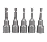 Tuerca Hexagonal de Acero al cromo vanadio, Broca magnética Fuerte de 14mm, alta oclusión, duradera para reparación de automóviles, construcción, bricolaje, 5 uds.