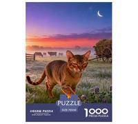Türkiye Angora Cat 1000-Piece Jigsaws Puzzles for Adult Challenging Puzzle Games Fun, Challenging & Brainteasing Games Gifts for Men And Women Decoration Puzzle 70x50cm/1000pcs