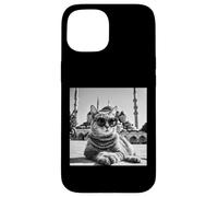 Türkiye Cat At The Blue Mosque And Sultan Ahmed Mosque Case for iPhone 15