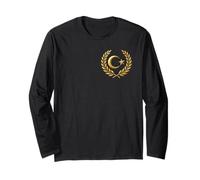 Türkiye coat of arms - Turkish Flag Long Sleeve T-Shirt