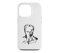 Türkiye Founder Atatürk Portrait with Signature Case for iPhone 13 Pro