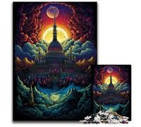Türkiye Hagia Sophia Adult Jigsaw Puzzles 1000 Pieces Puzzles for Adults Ideal for Teenagers & Collectors Travel Gift Family Activity 1000 PCS(75x50cm)