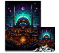 Türkiye Hagia Sophia Jigsaw Puzzle 1000 Pieces Jigsaw Puzzles for Adults Fun at Home Activities Birthday Present Travel Gifts 1000 PCS(75x50cm)