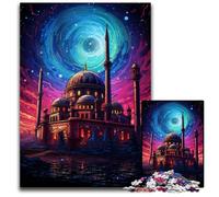 Türkiye Hagia Sophia Jigsaw Puzzle 1000 Pieces Paper Jigsaw Puzzles Brain-Challenging DIY Decorative Game Family Interactive Toy 1000 PCS(38x26cm)