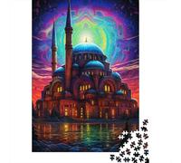 Türkiye Hagia Sophia28 Jigsaw Puzzles for Adults 1000 Piece Family Gathering Puzzle DIY 1000 Piece Puzzle Game 1000pcs (75x50cm)