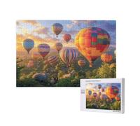 Türkiye Jigsaw Puzzles for Adults 1500, Hot Air Balloon Puzzles for Adults Wooden, Funny/Difficult/Impossible/Challenging Decompression Games, As a Birthday for Women and Men M-742