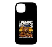 Tuesday Hammock Earned After Every Single Shift Bear Case for iPhone 13