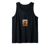 Tuesday Hammock Earned After Every Single Shift Bear Tank Top