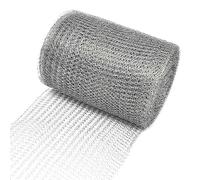 Tuesoa 1 Piece Wire Mesh Fine Mesh Stainless Steel Mesh Close Mesh for Protection 12.7 cm X 12 M