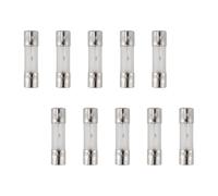 Tuesoa 10 Pcs 250V 3A 3Amp Slow Blow Glass Fuses Tubes 5mm x 20mm