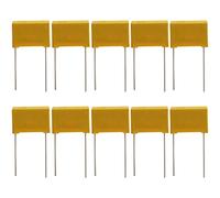 Tuesoa 10 Pcs AC 275V 0.22uF Polypropylene Film Safety Capacitors MPX