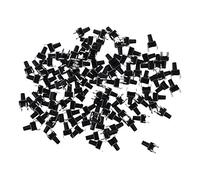 Tuesoa 100 Pcs 6 x 6mm x 9.5mm PCB Momentary Tactile Tact Push Button Switch 4 Pin DIP