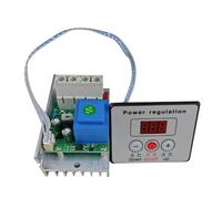 Tuesoa 10000W Thyristor Power Regulator SCR Voltage Regulator High Power Electronic Digital Voltage Regulator AC 220V