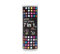 Tuesoa 100pcs 7 in 1 PH Test Paper Multipurpose Chlorine/PH/Hardness Test Strips Fish Tanks Well Water Tester Paper