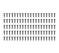 Tuesoa 100pcs Black Guitar Pickguard Screws For/Electric Guitar