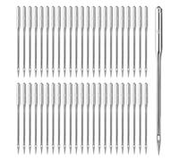 Tuesoa 100PCS Sewing Machine Needles Universal Sizes Heavy Duty Sewing Machine Needles for Embroidery Leather Jeans (110/18)