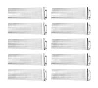 Tuesoa 10X Half Design Steel Snare Wire Drum Spring for Children Snare Cajon Box Drums 20 Strand
