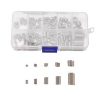 Tuesoa 150Pcs Thread Repair Inserts M3 M5 M6 M8 Stainless Steel Heli Coil Thread Repair Insert Wire Thread Insert Assortment