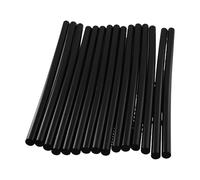 Tuesoa 15Pcs Hot Glue Sticks, 270 X11mm Black Hot Melt Glue Sticks for Car Body Dent Repair Remover Crafts DIY Projects