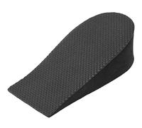 Tuesoa 2 Pcs 1.5" Height Increase Heel Lifts Foam Pads Insoles Black