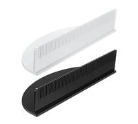 Tuesoa 2 Pcs Portable Storage Wig Holder Detachable Hair Extensions Acrylic Hair Color Rack Display Hair Extensions Stand Organizer