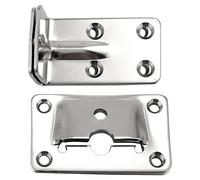 Tuesoa 2 Set Marine Grade Stainless Steel Table Bracket Set Removable Multiple Usage for House Boat Marine Accessories Hardware