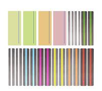 Tuesoa 20 Pack Reading Guide Strips Colored Overlay Highlight Bookmarks Reading Tracking Rulers for Children and Dyslexics