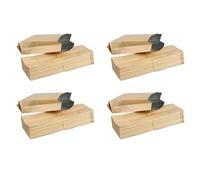 Tuesoa 200 Pcs Paper Bag Pouch Vintage Small Paper for Gift Bags Waterproof Envelope Packaging Gift 10.5 X 5 X 2 cm