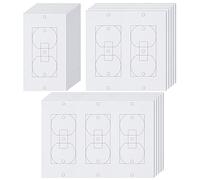 Tuesoa 20Pcs Wall Insulation Outlet Insulators Sealers,Electrical Outlet Insulation Pads for Wall, Light, Switch Socket