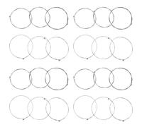 Tuesoa 24Pcs 150Xl/.009In Electric Guitar Amp Strings Set for